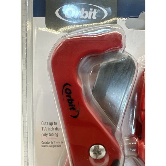 Orbit Sprinkler PVC/Poly Pipe Cutter Combo Set Model 26020 Safety Cutting {59} - Picture 5 of 10